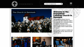 What Lutheranchurch.dk website looked like in 2020 (3 years ago)