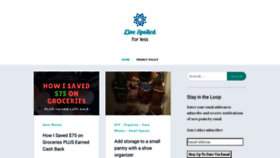 What Livespoiled.com website looked like in 2020 (3 years ago)