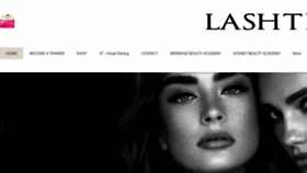 What Lashtique.com.au website looked like in 2020 (3 years ago)