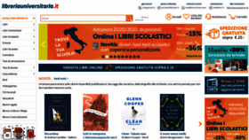 What Libreriauniversitaria.it website looked like in 2020 (5 years ago)