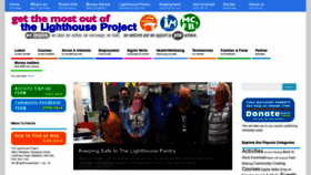 What Lighthouseproject.org.uk website looked like in 2020 (3 years ago)