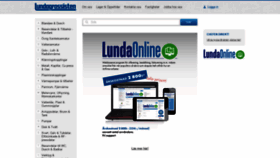 What Lundagrossisten.se website looked like in 2020 (3 years ago)