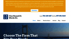 What Lawyersmichigan.com website looked like in 2020 (3 years ago)