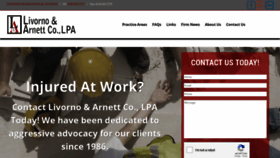 What Livornoandarnett.com website looked like in 2020 (3 years ago)