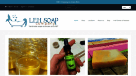 What Lehsoap.com website looked like in 2020 (3 years ago)