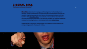 What Liberalbias.com website looked like in 2020 (3 years ago)