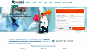 What Laboratorios-clinicos.com website looked like in 2020 (3 years ago)
