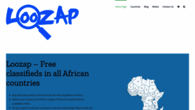 What Loozap.com website looked like in 2020 (3 years ago)