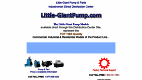 What Little-giantpump.com website looked like in 2020 (3 years ago)