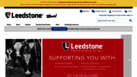 What Leedstone.com website looked like in 2020 (3 years ago)