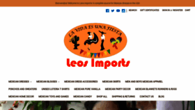 What Leosimports.com website looked like in 2020 (3 years ago)