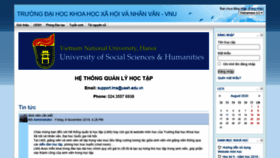 What Lms.ussh.edu.vn website looked like in 2020 (3 years ago)