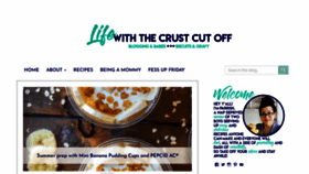 What Lifewiththecrustcutoff.com website looked like in 2020 (3 years ago)