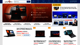 What Laptopg7.vn website looked like in 2020 (3 years ago)