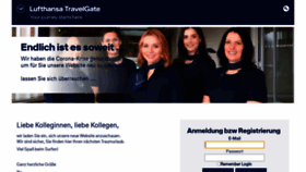 What Lufthansa-reisemarkt.de website looked like in 2020 (3 years ago)