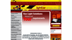 What Lightbar-shop.co.uk website looked like in 2020 (3 years ago)