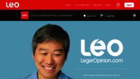 What Legeropinion.com website looked like in 2020 (3 years ago)