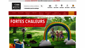What Lhommemoderne.fr website looked like in 2020 (3 years ago)