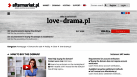 What Love-drama.pl website looked like in 2020 (3 years ago)