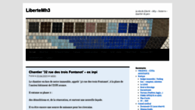 What Libertemh3.fr website looked like in 2020 (3 years ago)