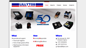 What Lillytos.com website looked like in 2020 (3 years ago)