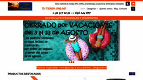 What Lacasadelmasajista.com website looked like in 2020 (3 years ago)