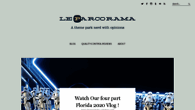 What Leparcorama.com website looked like in 2020 (3 years ago)