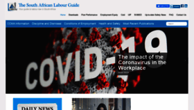 What Labourguide.co.za website looked like in 2020 (5 years ago)