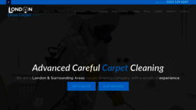 What Londoncleancarpet.co.uk website looked like in 2020 (3 years ago)