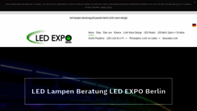 What Led-expo.info website looked like in 2020 (3 years ago)
