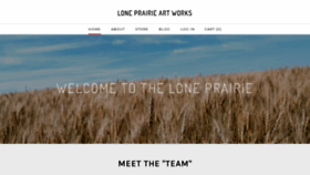 What Loneprairie.net website looked like in 2020 (3 years ago)