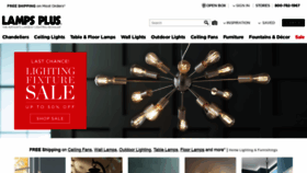 What Lampsplus.com website looked like in 2020 (3 years ago)