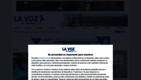 What Lavozdetalavera.com website looked like in 2020 (3 years ago)