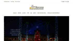 What Luxerecess.com website looked like in 2020 (3 years ago)
