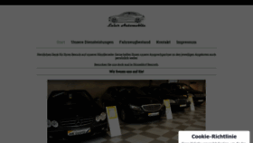 What Leier-automobile.com website looked like in 2020 (3 years ago)