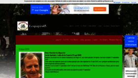 What Lespapys45.fr website looked like in 2020 (3 years ago)