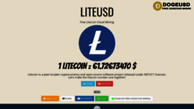 What Liteusd.com website looked like in 2020 (3 years ago)