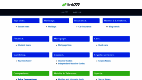 What Link777.co.uk website looked like in 2020 (3 years ago)