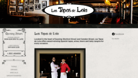 What Lastapasdelola.com website looked like in 2020 (4 years ago)
