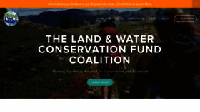 What Lwcfcoalition.org website looked like in 2020 (3 years ago)
