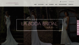 What Labodabridal.com website looked like in 2020 (3 years ago)