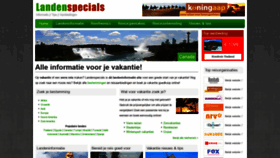 What Landenspecials.nl website looked like in 2020 (3 years ago)
