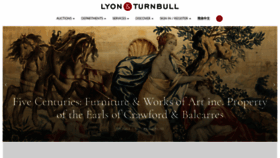 What Lyonandturnbull.com website looked like in 2020 (3 years ago)