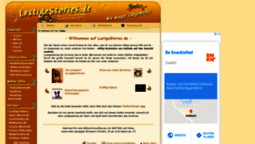 What Lustigestories.de website looked like in 2020 (4 years ago)