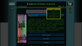 What Librettidopera.it website looked like in 2020 (5 years ago)