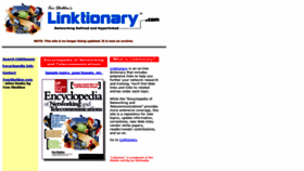 What Linktionary.com website looked like in 2020 (3 years ago)