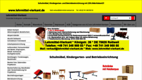 What Lehrmittel-vierkant.de website looked like in 2020 (3 years ago)