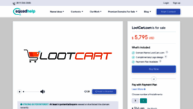 What Lootcart.com website looked like in 2020 (3 years ago)