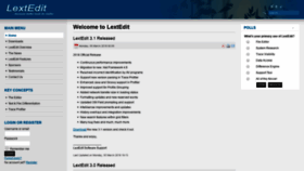 What Lextedit.com website looked like in 2020 (5 years ago)