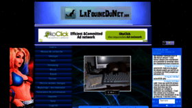What Lafouinedunet.com website looked like in 2020 (3 years ago)